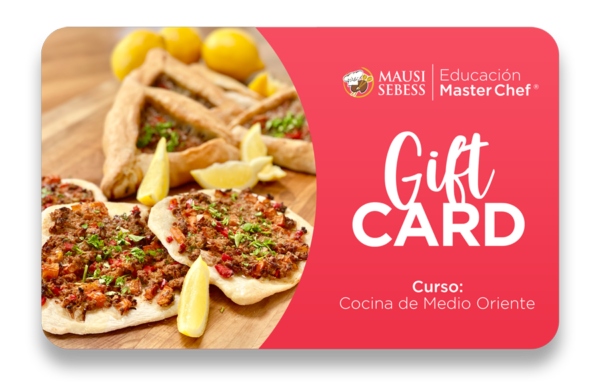 Gift Card Cocina de Medio Oriente